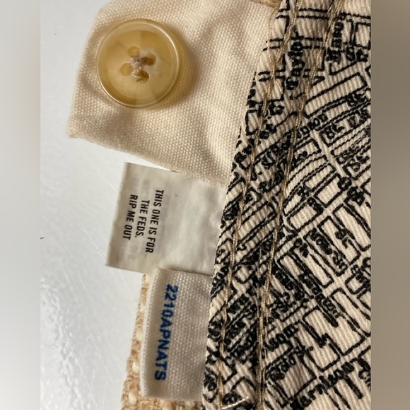 Taylor Stitch Apres Pants - Natural Sashiko Men’s Size Small Excellent Conditon - Picture 8 of 10